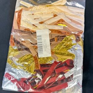 48 piece Elegant Ribbon Set all new velvet ribbon bundle gold silver red natural
